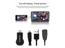 Tv Stick Ota Receptor de Tela Wi fi Sem Fio Airplay Android Led Usb Portátil Casa Escritório Compacto Resistente Viagem Universal STELASPLEN