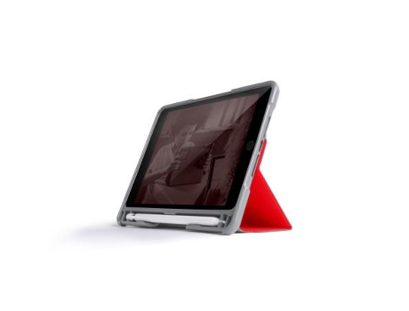 Menatwork Stm-222-236Gy-02 Capa para Tablet Fólio Vermelho Transparente