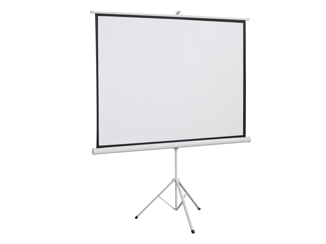 Tela De Projeção Com Tripé, Formato 4, 3, Dobrável, 84 Polegadas (171 X 131 Cm), Com
