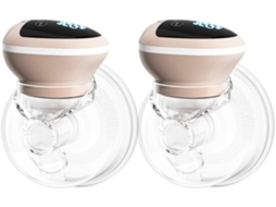 Bomba elétrica de tira Leite BRILVIBERA, tudo em um modelo portátil e ergonômico.