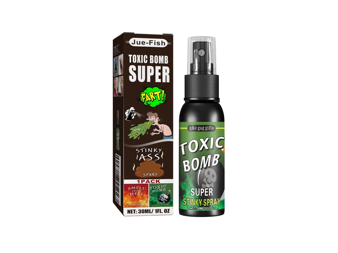Spray de Perna Peixe Verde para Surpresas April Fool's LAXISCREED