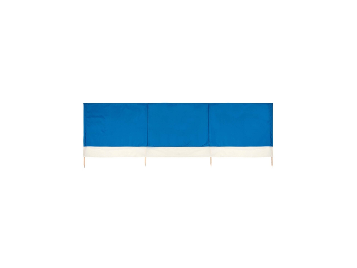 Para-vento 4 Paus 300x100cm Azul Kasa