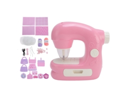 Conjunto De Máquina De Costura Brinquedo Para Crianças Com Kit Diy E Materiais De Artesanato