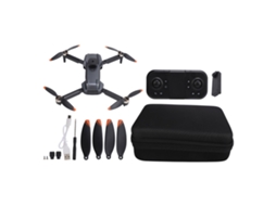 Drone Plegável Com Câmera 8k Hd Dupla Luzes Led Controle Remoto Para Adultos Iniciantes Bateria Singular