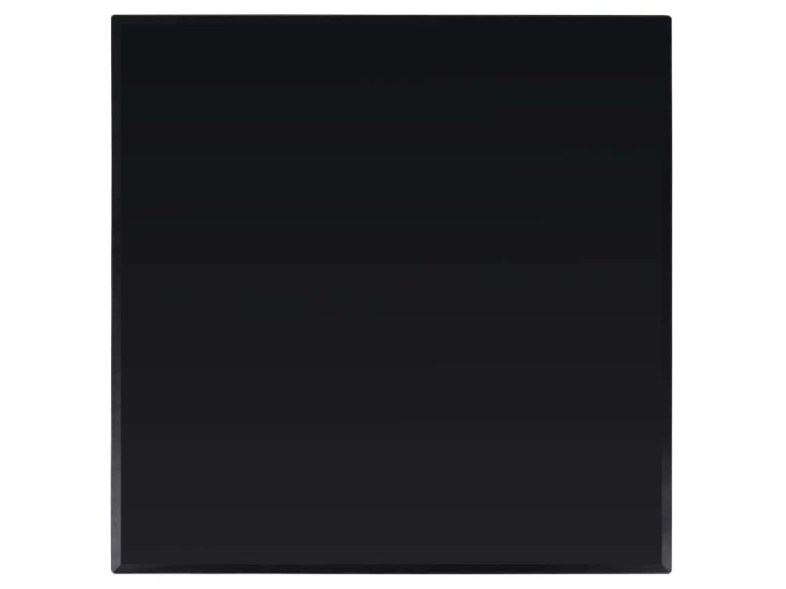 Table Top, Table Tops Vidaxl Preto Vidro (80 X 80 Cm)