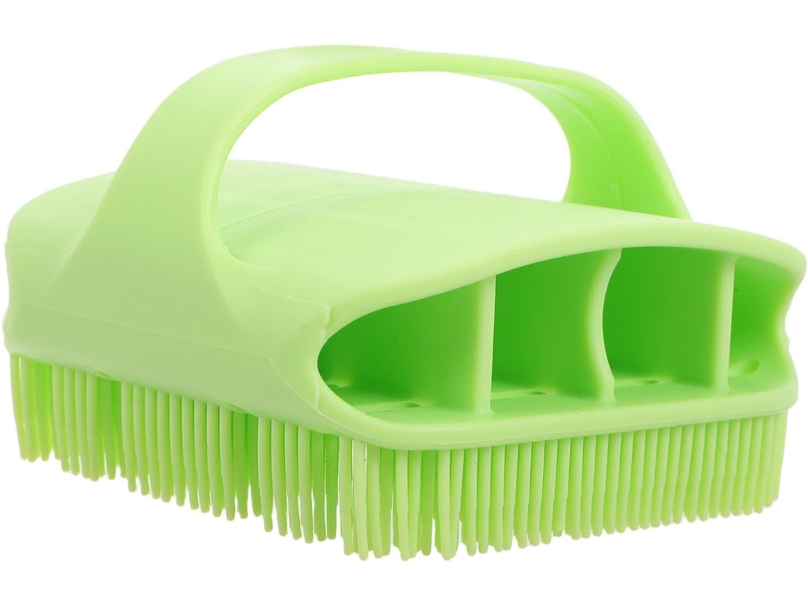 Escova De Banho Topbathy Macia E Quadrada Silicone Com Massagem Esfoliante Uso Multifuncional Para Limpeza Corporal