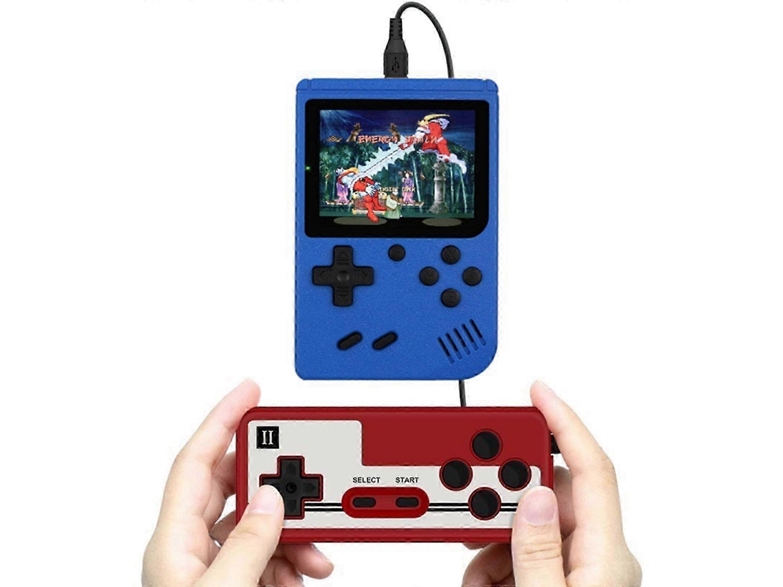 Console De Videogame Retrô Para Crianças Console De Videogame Portátil Construído Em 400 Jogos Portáteis Hengjian