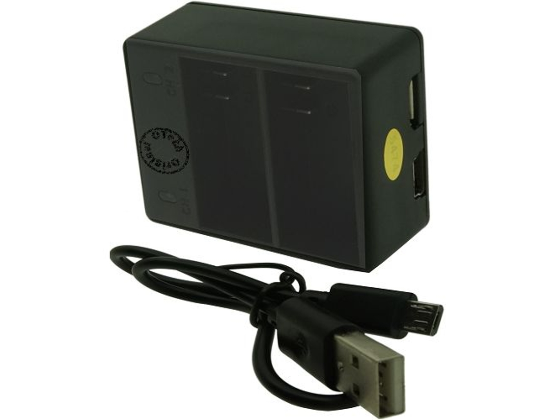 Carregador OTECH Compatível com Gopro Ahbdt-302