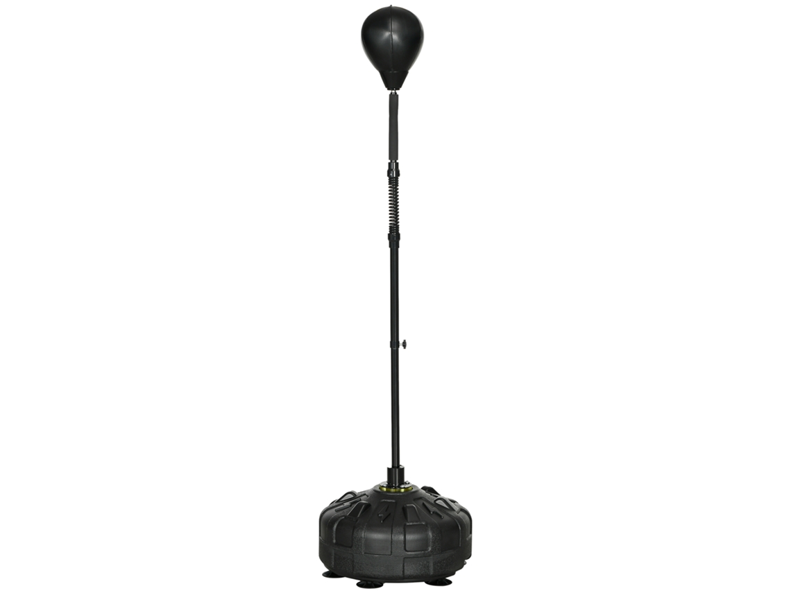 Bola De Boxe, Suporte Autoportante, Alt. Ajust. 145-180 Cm, Base Enchível, Preto