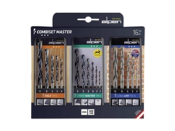 Estuche brocas alpen kombiset  16 piezas