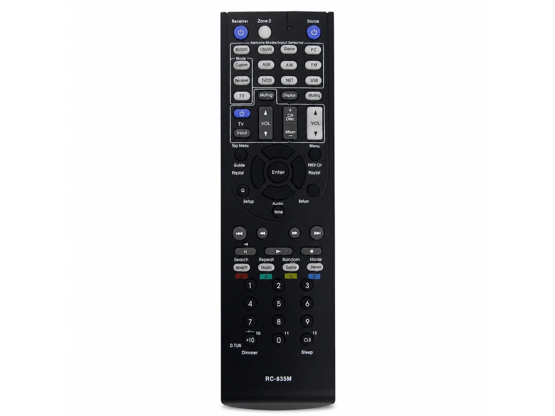 Comando À Distância Rc-835m Compatível Com Recetores Av Onkyo