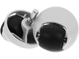 Kit de 2 Rodízios Giratórios Inoomp para Aspirador Robô Xiaomi Roda Universal para Aspiradores de Pó e Robôs de CHABERLU