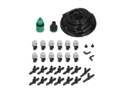 Drenador de quintal Primerox com grade de PVC para sistema de drenagem verde