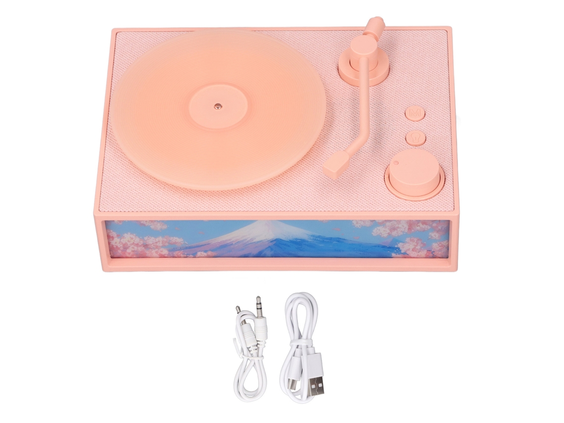 Lâmpada De Noite Com Alto-falante Bluetooth Vintage - Alto-falante Bt Retrô Para Quarto
