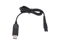 Cabo De Carga Usb De 15v Para Afeitadora Eléctrica E Cortador De Barba Compatible Com Hq8505