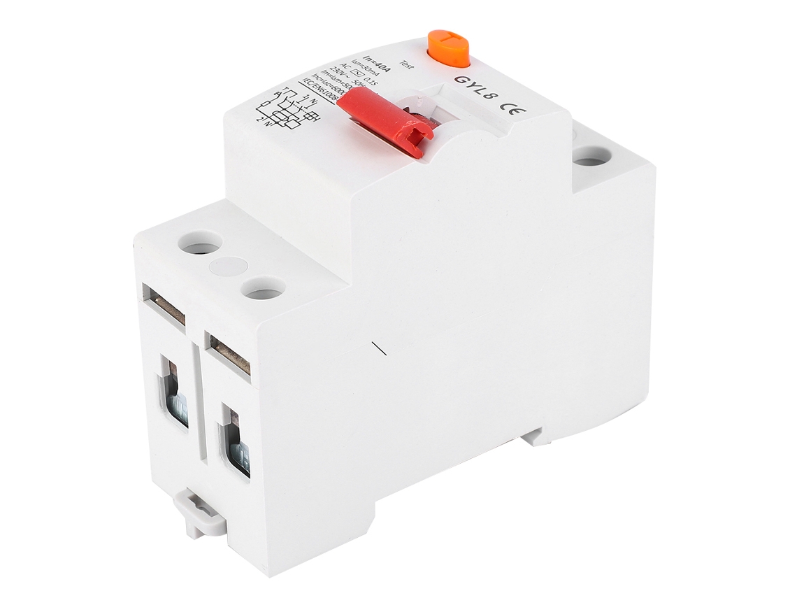 Laxiscreed Disjuntor Diferencial Residual 40a Para Circuitos 230v Ac, Proteção Contra Fugas