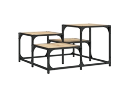 Mesa de centro Madeira Carvalho Sonoma MAISON EXCLUSIVE (68x68x40 cm)