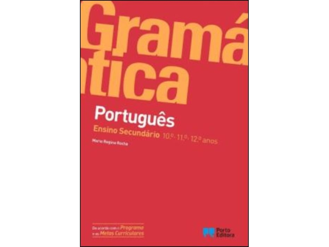 Livro Gramática de Português - Ensino Secundário de Porto Editora (Espanhol)