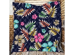 Colcha Acolchoada Fansu Capa de Cama Cobertor para Ar Condicionado Edredom Conjunto Sofá com Estampa Plantas T
