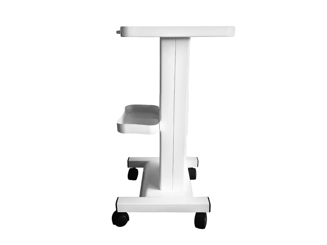 Carrinho para sala de estar, plástico resistente, fácil de movimentar, branco (OEM)