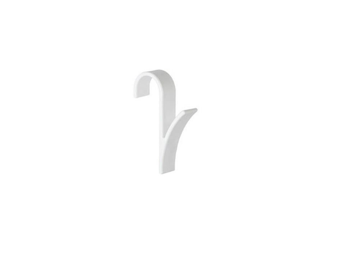 10 Pçs de Alta Qualidade Cabides de Toalha Aquecida Cabides de Roupas de Banho Percha Branco 8C32E98