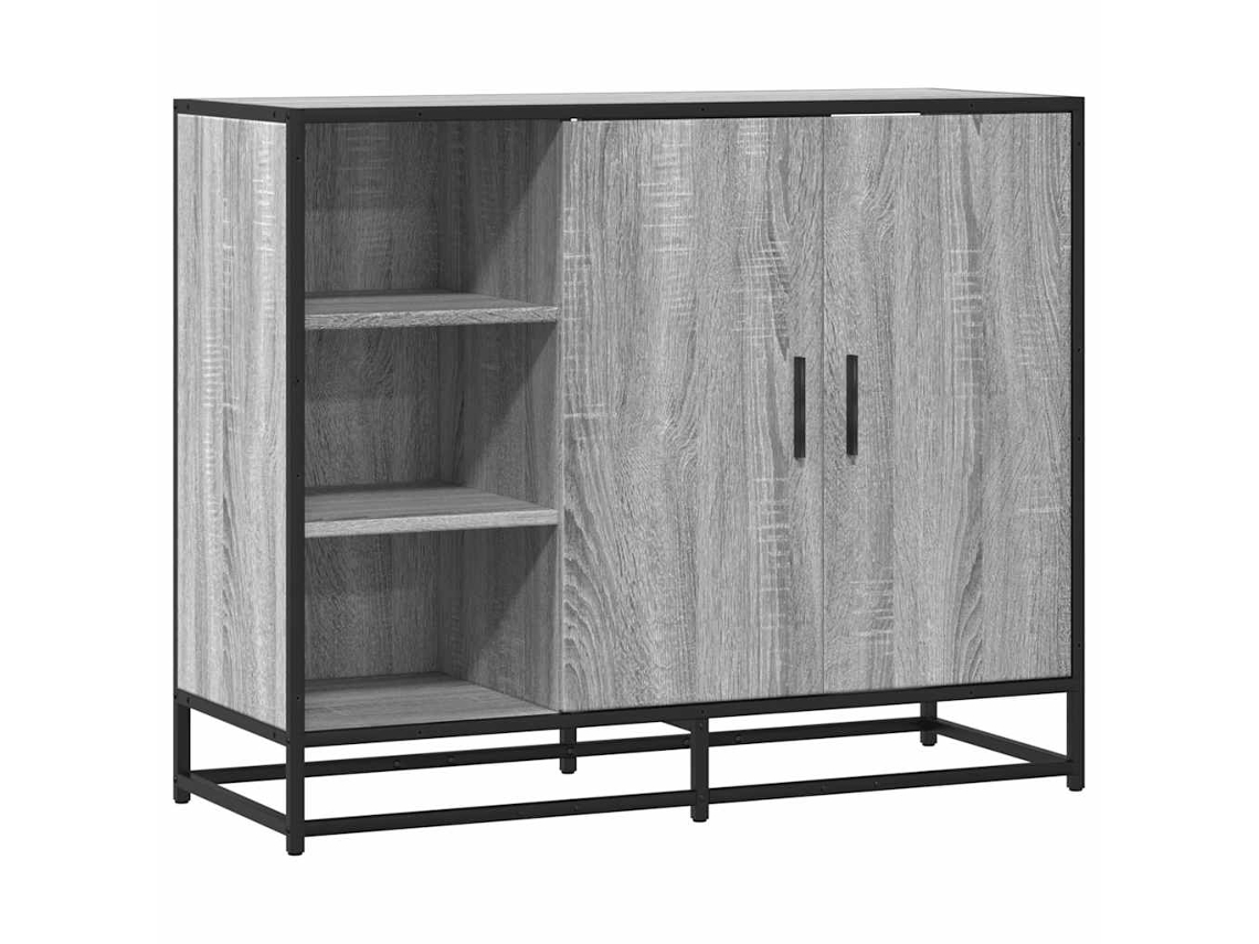 Aparador em Derivados de Madeira Cinzento Sonoma MAISON EXCLUSIVE (92x35x76 cm)
