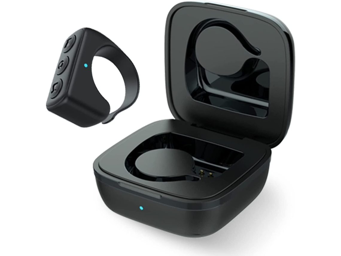 Controle remoto Bluetooth com estojo, compatível com iPhone, Android e iPad S/MARCA
