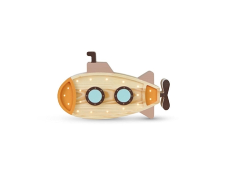 Candeeiro Submarino Laranja Handmade