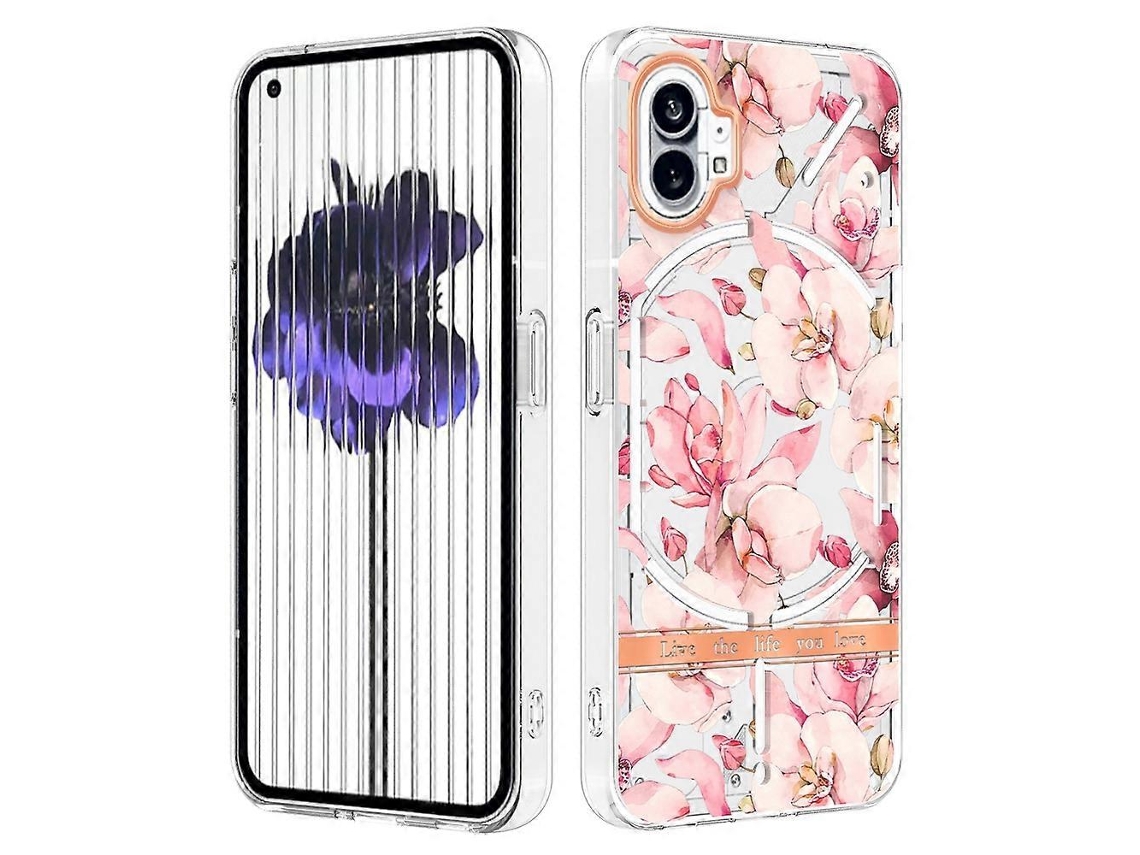 Capa Para Celular For Nothing Phone 1 Série Flores E Plantas Imd Tpu