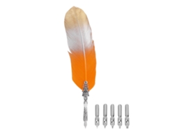 Caneta Pluma Vintage Clássica para Caligrafia Presente