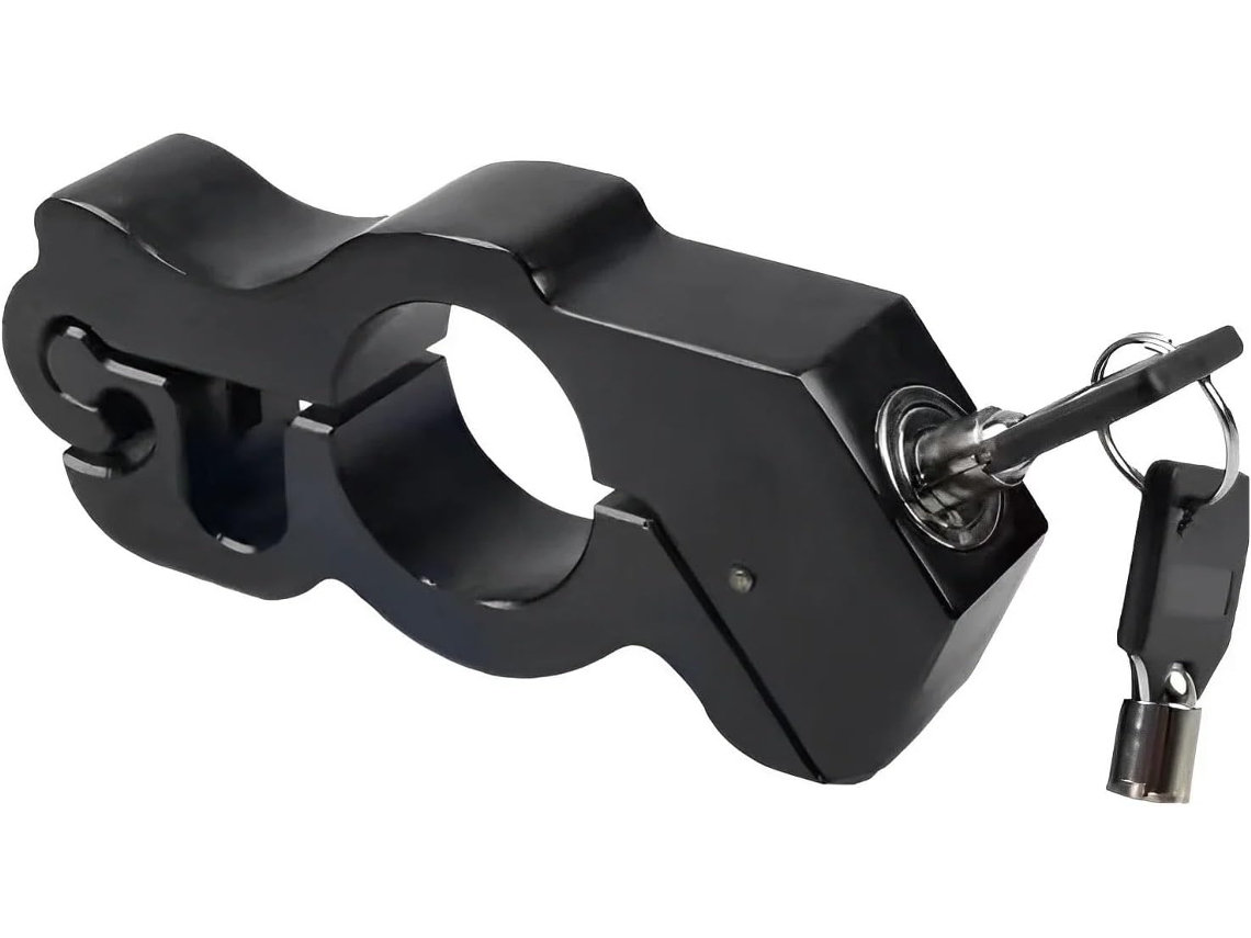 Cadeado para Guidão de Motocicleta Segurança Motos Off Road e Rua Antifurto: Este Possui Design Exclusivo
