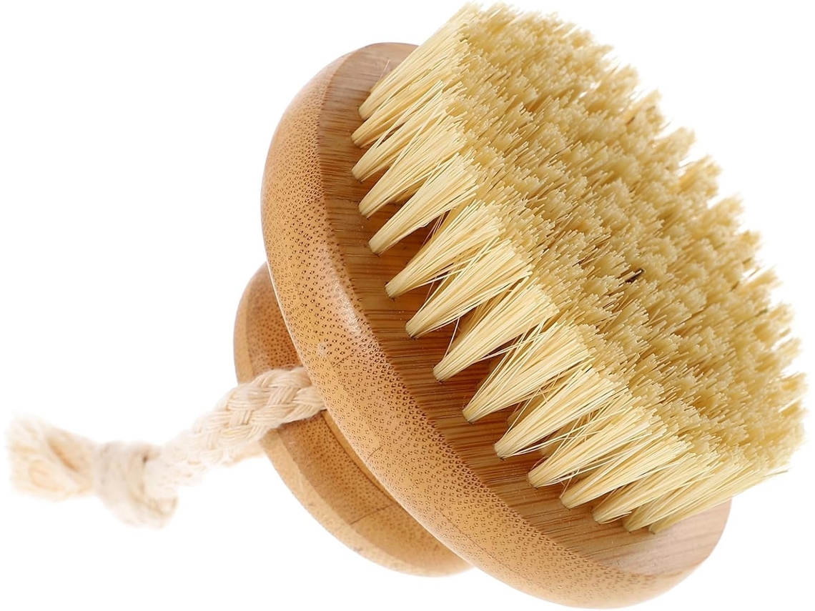 Lurelia Escova Corporal De Sisal De Cuidado Corporal, Fibra De Sisal, Cabo Longo E Massagem Suave