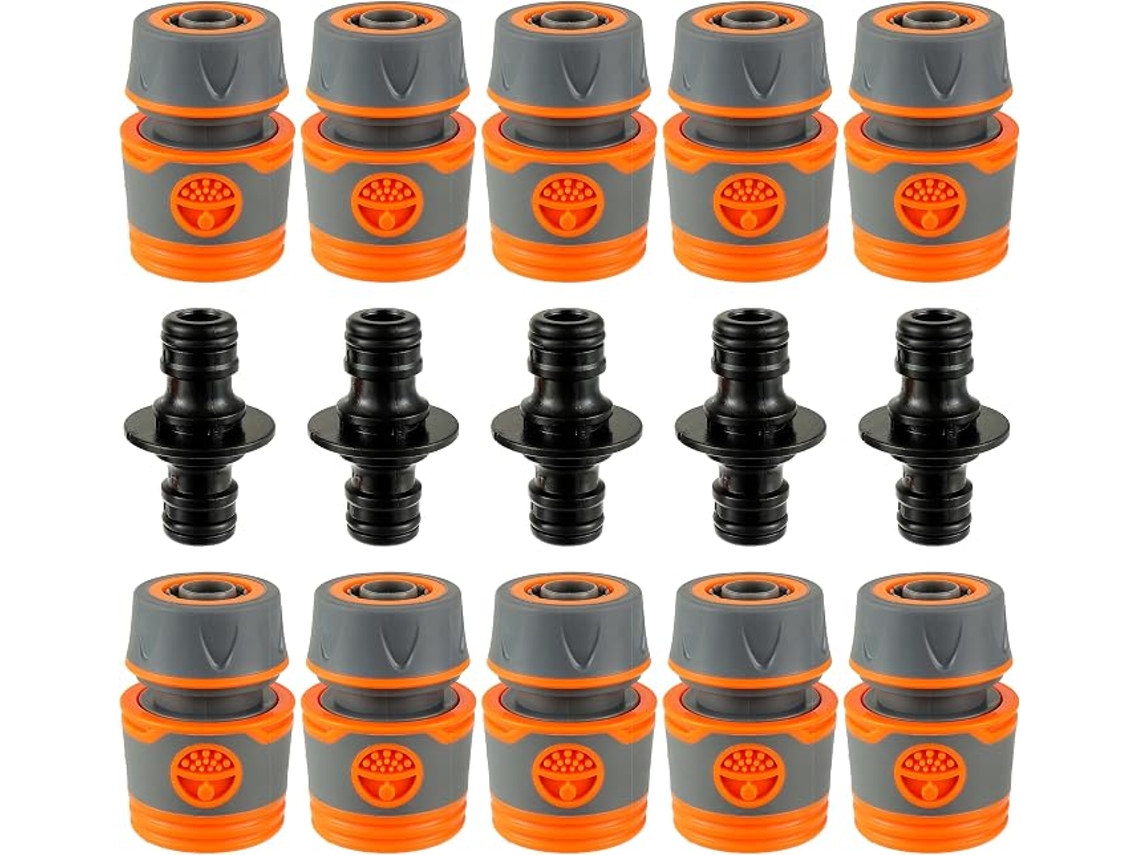 15 Peças, 1/2 Polegadas Mangueira Acessórios, Kit Mangueira Acessórios