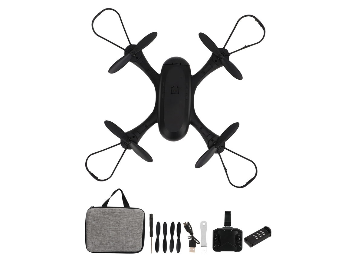Mali drone Rc com Câmeras Duas 4k Hd Posicionamento de Fluxo Óptico Quadcopter 4 Eixos Luz Led para Crianças Acima de 14 Anos Bateria Dupla