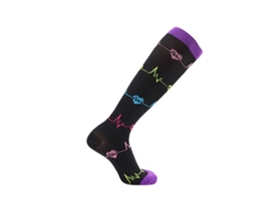Meias de Suporte Unissex Até O Joelho Pulse L Xl