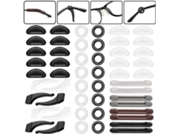 26 Pares de Ganchos Orelha Silicone Antiderrapantes, Almofadas Nasais para Óculos, Suporte Pontas Têmp Ora GOKOCO