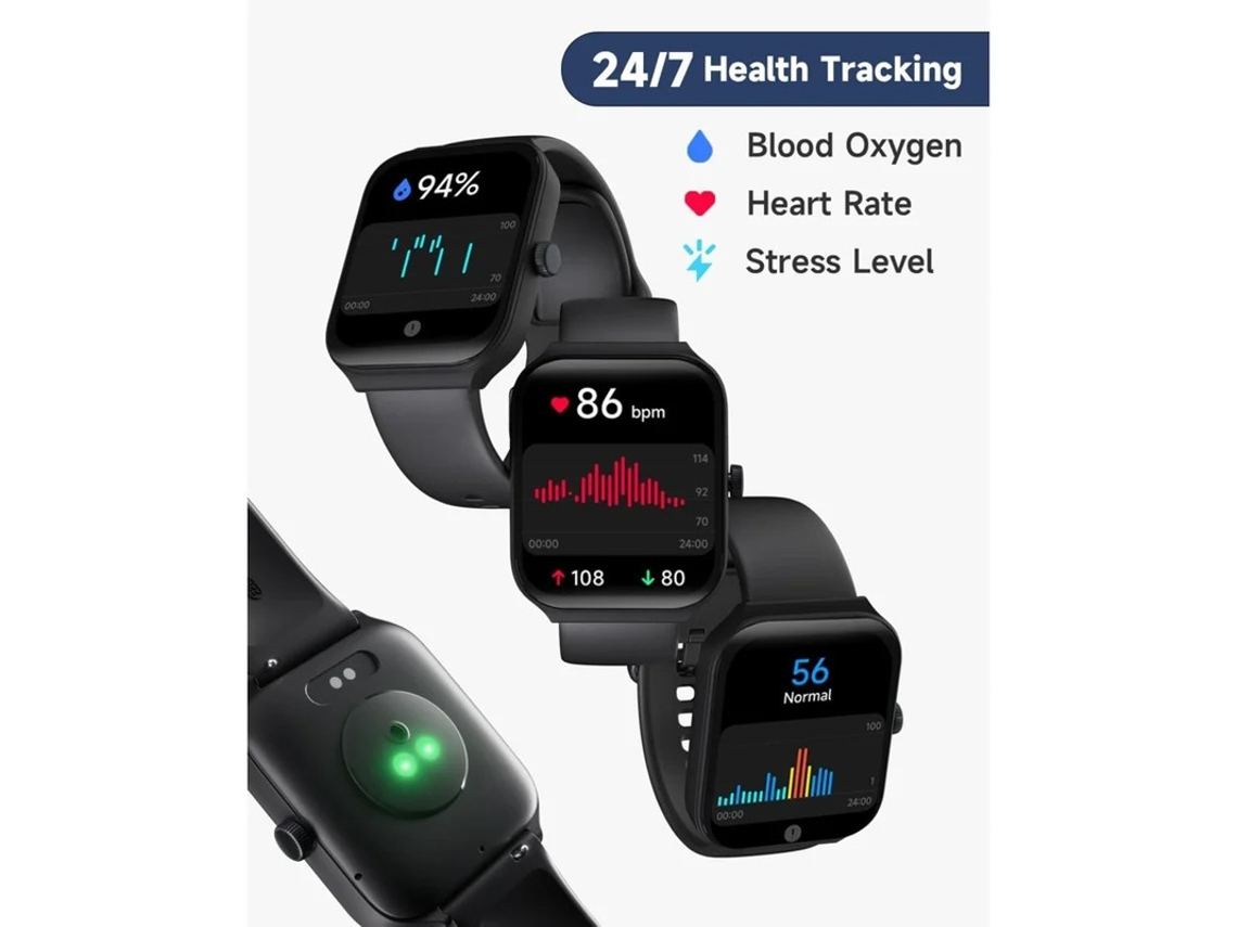 Smartwatch Feminino F96 Rastreador De Fitness De 1.90 Polegadas Pode Atender/fazer Chamadas Ip68 À Prova Dágua/rastreador De Frequência Yizhood
