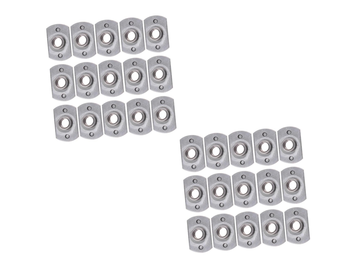 Conjunto de 2 parafusadores de aço carbono para projetos de escritório e domésticos, compatíveis com ambientes úmidos e secos.