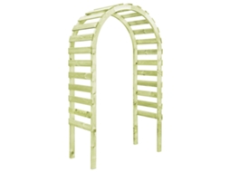 Pergola, Pergolas Vidaxl Marrom Madeira De Pinho Impregnada (n/a)