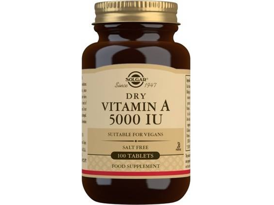 Vitamina A Com Vitamina C 1502ug (100 Comprimidos)