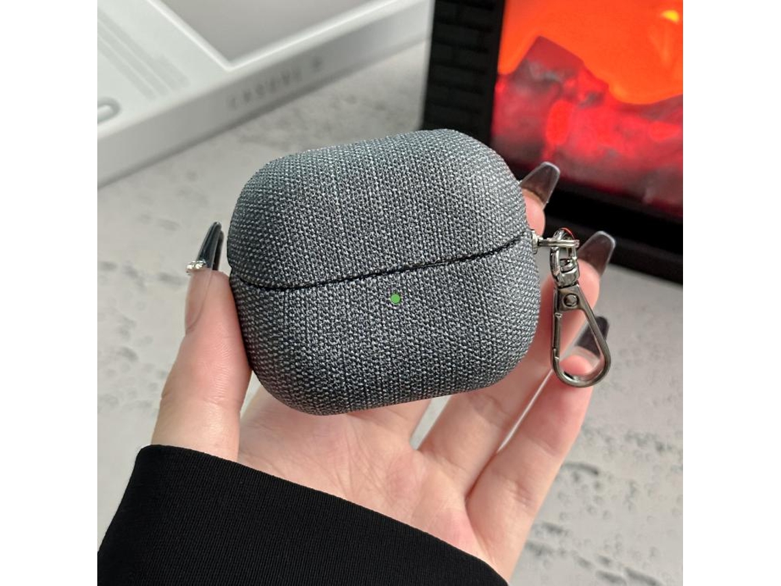 Capa Protetora Halinuia Pc Tecido Grosso Modelo Bg3 (compatível Galaxy Buds3/3 Pro, Proteção Total)