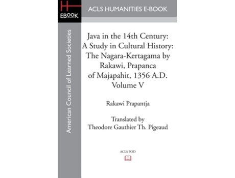 Livro Java In The 14th Century De Rakawi Prapantja (inglês)