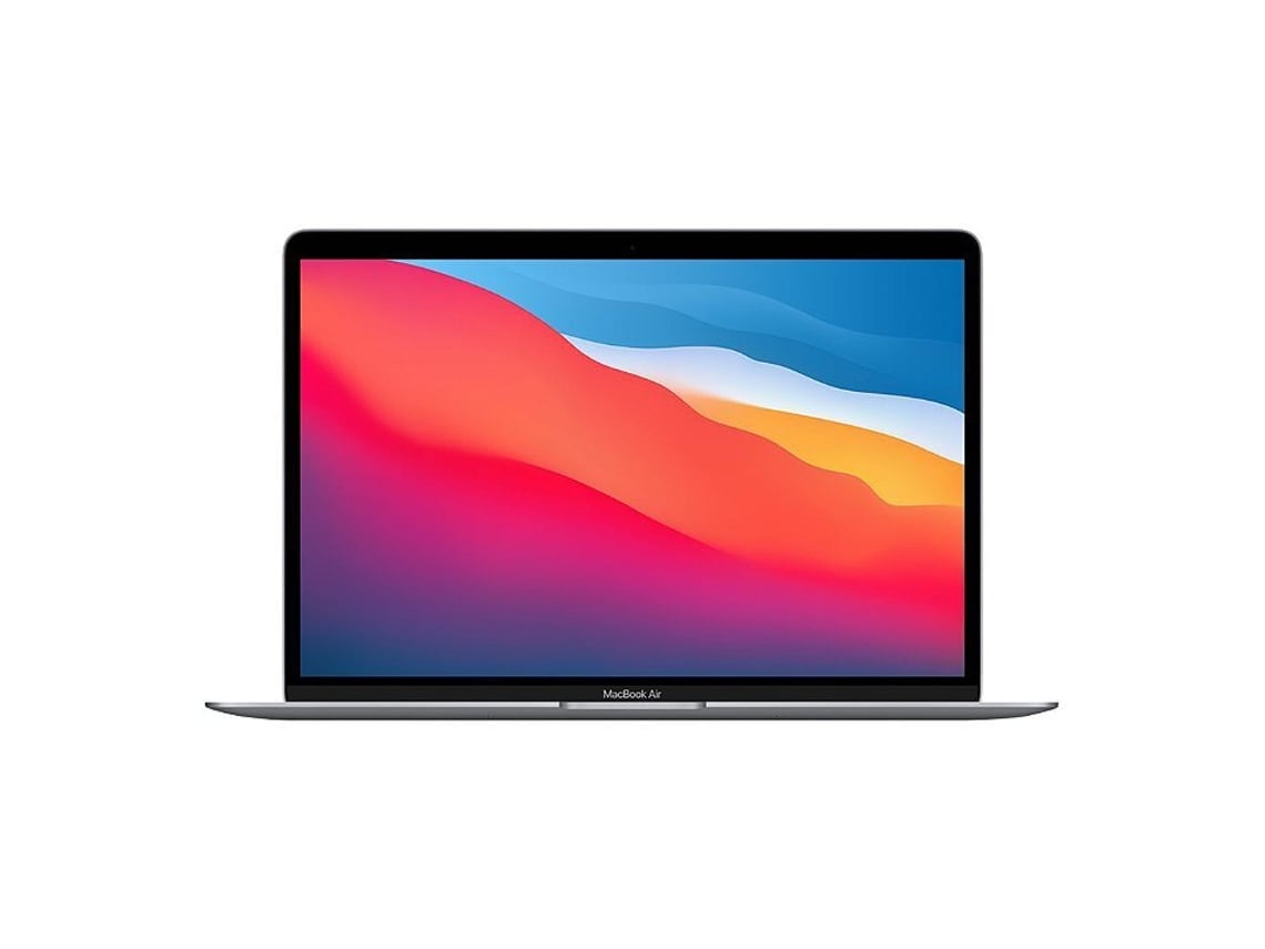 Macbook Air 13 Apple Cinzento Sideral (Recondicionado Sinais de Uso - Apple M1 Ram 8 Gb 1000 Go Ssd Teclado Pt)