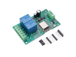 Módulo Rele Wifi De Dois Canais Pcb Dc 880v Para Desenvolvimento Secundário Esp8266 Aprendizagem