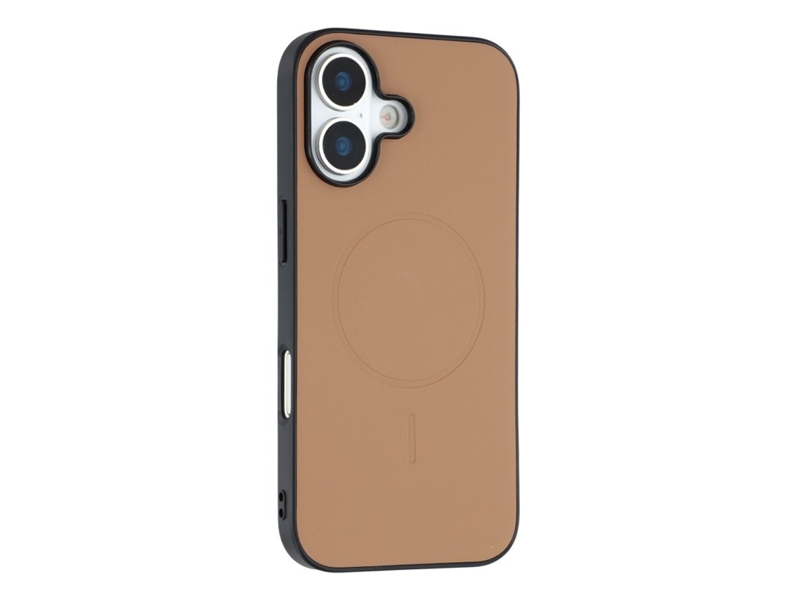 Capa Xx-level Para Iphone 17 Magsafe Em Pc, Tpu E Pu - Dourada