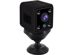 Mini Câmera Sem Fio com Áudio Night Vision 1080P Hd Wifi Câmerapreto YIZHOOD