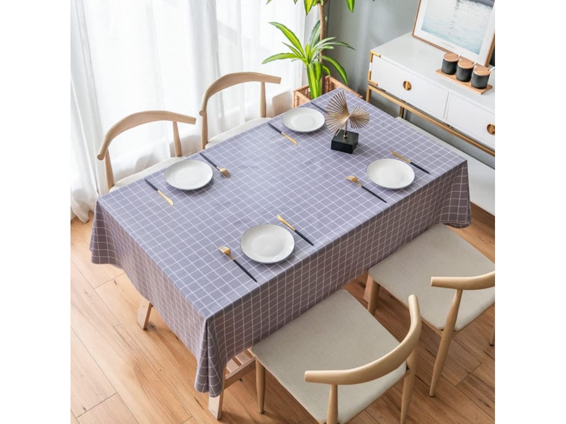 Toalha De Mesa Em Pvc, Capa De Mesa Impermeável