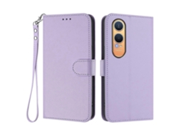 Capa De Couro Com Suporte E Alça De Pulso Para Oneplus Nord Ce4 Lite 5g