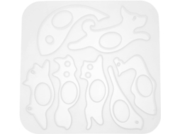 Molde De Silicone Kichvoe Para Fazer Anéis Apoio Livros, Fácil De Desenformar E Reutilizável Para Artesanato Leitura