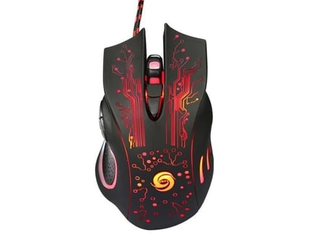 Mouse De Jogo Ergonômico Gaming Mouse De Jogo Ergonômico Para Pc Laptop Mac 6 Botões Rgb Retroiluminação Usb Mouse. Laancoo